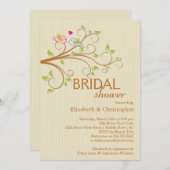 Invitations de douches nuptiales Inséparables mode (Devant / Derrière)