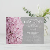 Invitations de douches nuptiales Lilac (Debout devant)