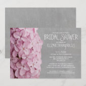 Invitations de douches nuptiales Lilac (Devant / Derrière)