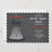 Invitations de douches nuptiales Lingerie (Devant)