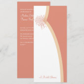 Invitations de douches nuptiales pour deux mariées (Devant / Derrière)