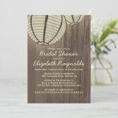 Invitations de douches nuptiales pour la nuit de c (Debout devant)