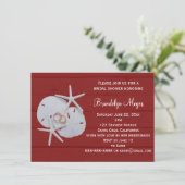 Invitations de douches nuptiales pour poisson de m (Debout devant)