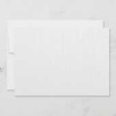 Invitations de douches nuptiales Red Bird (Dos)