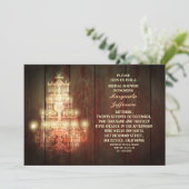 invitations de douches nuptiales rustiques du lust (Debout devant)