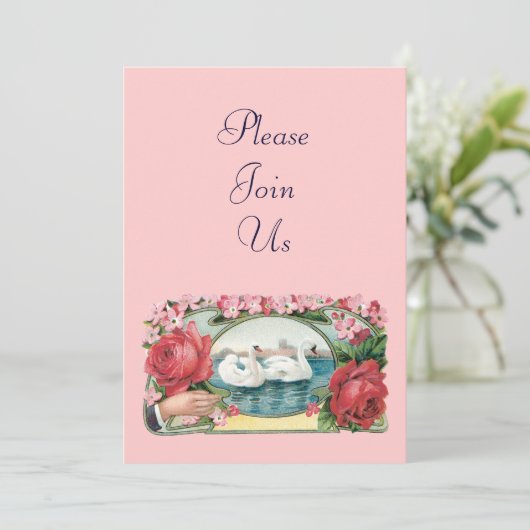 Invitations de douches nuptiales sur mesure pour l (Debout devant)