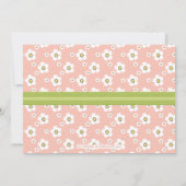 Invitations de douches nuptiales Sushi (Dos)