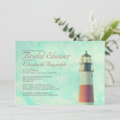 Invitations de douches nuptiales Vintages (Debout devant)