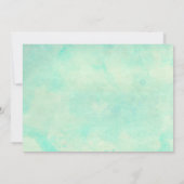 Invitations de douches nuptiales Vintages (Dos)