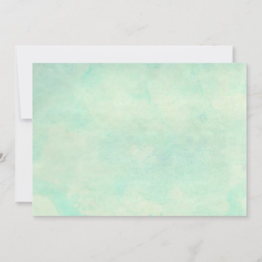 Invitations de douches nuptiales Vintages (Dos)