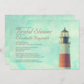 Invitations de douches nuptiales Vintages (Devant / Derrière)