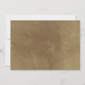 Invitations de douches nuptiales Vintages (Dos)