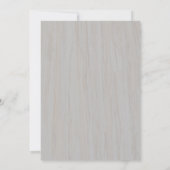 Invitations de douches nuptiales Vintages pour le (Dos)