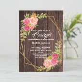 Invitations de douches pour bébé (Debout devant)