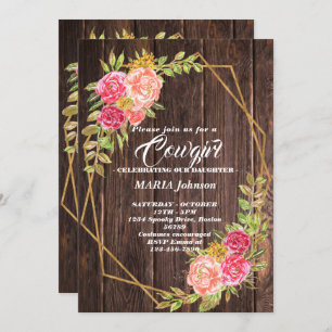 Invitations de douches pour bébé