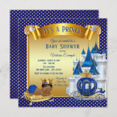 Invitations de douches pour bébé (Devant / Derrière)