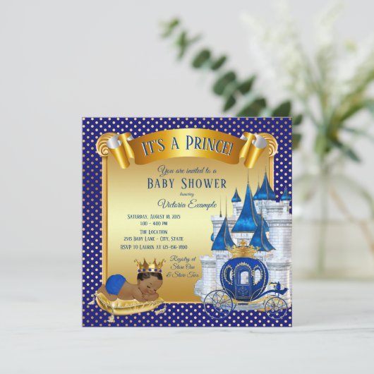 Invitations de douches pour bébé (Debout devant)