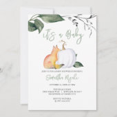 Invitations de douches pour bébé sur le thème de l (Devant)