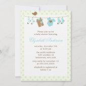 Invitations de douches pour bébés (Devant)