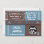 Invitations de douches pour bébés (Devant)