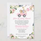 Invitations de douches pour bébés à la conduite d' (Devant)