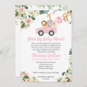 Invitations de douches pour bébés à la conduite d' (Devant / Derrière)