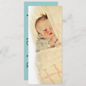 Invitations de douches pour bébés au sommeil Vinta (Devant / Derrière)