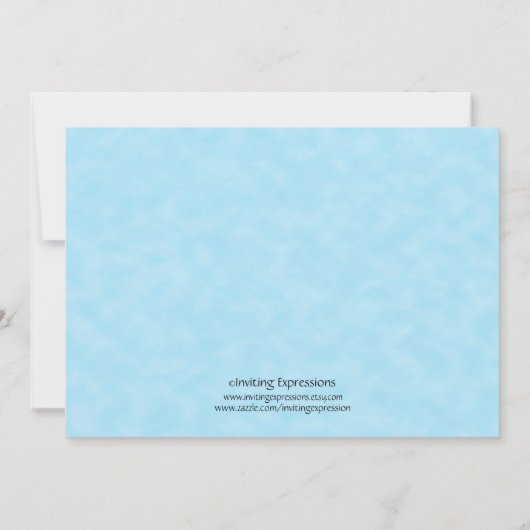 Invitations de douches pour bébés dans la forêt de (Dos)