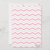 Invitations de douches pour bébés Elephant Pink Gr (Dos)