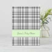 Invitations de douches pour bébés personnalisées à (Debout devant)