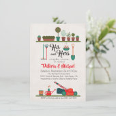 Invitations de douches pour ses couples et ses cou (Debout devant)