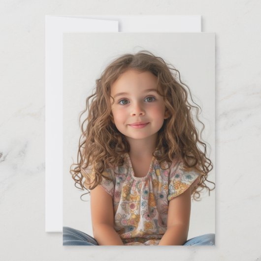 Invitations de Fairy Tale Forest Anniversaire de e (Dos)