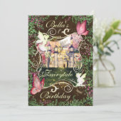 Invitations de Fairytale Forest Enchanted Party (Debout devant)