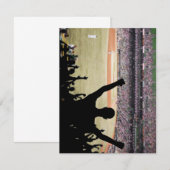 Invitations de fans de baseball (Devant / Derrière)