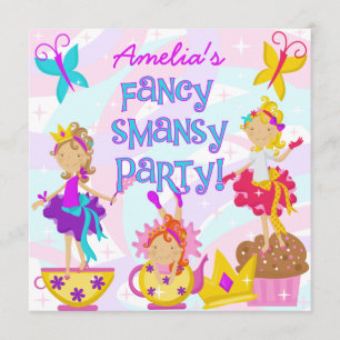 Invitations de fantaisie de fête d'anniversaire de