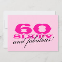 Invitations de femmes à la fête du 60e anniversair