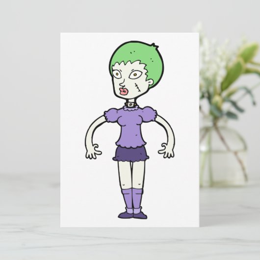 Invitations de femmes zombies (Debout devant)