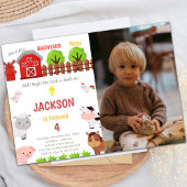 Invitations de fermes personnalisables pour les en