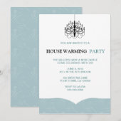 Invitations de Fern Wings et de Chandelier (Devant / Derrière)