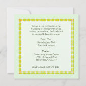 Invitations de festival/partie de solstice d'été (Dos)