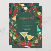 Invitations de fête d'anniversaire (Devant / Derrière)