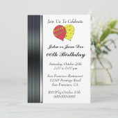 Invitations de fête d'anniversaire (Debout devant)