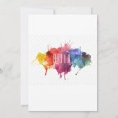 Invitations de fête d'anniversaire (Dos)