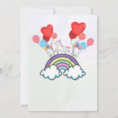 Invitations de fête d'anniversaire (Dos)