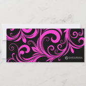 INVITATIONS DE FÊTE D'ANNIVERSAIRE (Dos)