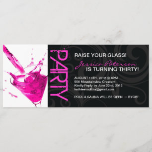 INVITATIONS DE FÊTE D'ANNIVERSAIRE