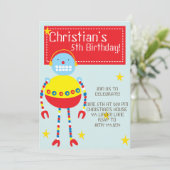 Invitations de fête d'anniversaire (Debout devant)