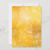 Invitations de fête d'anniversaire à Hollywood (Dos)