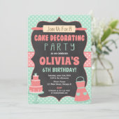 Invitations de fête d'anniversaire à la décoration (Debout devant)