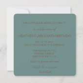 Invitations de fête d'anniversaire dans le style r (Dos)